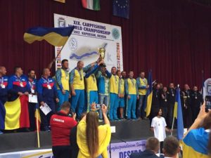Сбоная Украины - чемпионы мира по ловле карпа 2017